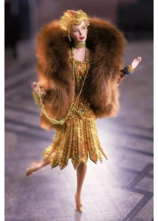 Barbie The Charleston by Bob Mackie - Porcelain Collection, rok 2001